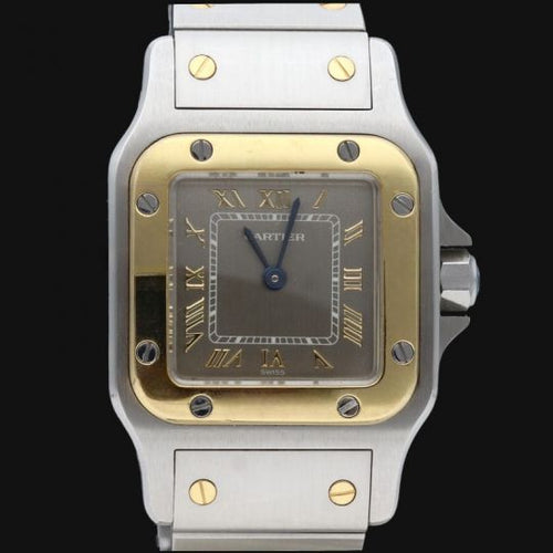 Montre Cartier Montre Santos Galbée 58 Facettes MT45764