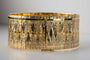 Bracelet Bracelet vintage à maille ruban en or jaune 18 ct 58 Facettes Bracciale vintage maglia a nastro