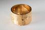 Bracelet Bracelet manchette rigide vintage en or jaune 18 kt 58 Facettes Bracciale vintage rigido