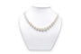 Collier Collier de perles années 50 en or blanc 18 carats serti de diamants 58 Facettes B850