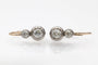 Boucles d'oreilles Boucles d'oreilles anciennes - Or 585/1000 et diamants taille ancien brillant env. 1,35 ct 58 Facettes 12031