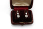 Boucles d'oreilles Boucles d'oreilles anciennes - Or 585/1000 et diamants taille ancien brillant env. 1,35 ct 58 Facettes 12031