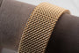 Bracelet Bracelet vintage - Maille tissu en or jaune 18 ct 58 Facettes Bracciale vintage maglia tessuto