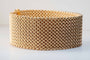 Bracelet Bracelet vintage - Maille tissu en or jaune 18 ct 58 Facettes Bracciale vintage maglia tessuto