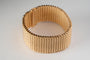 Bracelet Bracelet vintage - Maille tissu en or jaune 18 ct 58 Facettes Bracciale vintage maglia tessuto