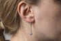 Boucles d'oreilles Boucles d'oreilles pendantes anciennes en or jaune, platine et diamants 58 Facettes 11820