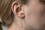 Boucles d'oreilles Boucles d'oreilles pendantes anciennes en or jaune, platine et diamants 58 Facettes 11820