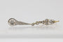 Boucles d'oreilles Boucles d'oreilles pendantes anciennes en or jaune, platine et diamants 58 Facettes 11820