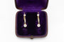 Boucles d'oreilles Boucles d’oreilles pendantes - Diamants taille ancienne en or 750 58 Facettes 11816