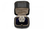 Bague 54 Bague Art déco géométrique en or jaune 585 avec diamants et saphirs 58 Facettes 9898