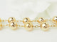 Collier Collier marseillais - Collier en or rose 18 carats à boules 9 mm 58 Facettes 33733