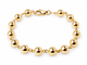 Bracelet Bracelet marseillais - Or rose 18 kt, boules 8 mm 58 Facettes 33734