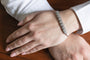 Bracelet Bracelet Art déco en or blanc 585 serti de diamants env. 2,50 ct 58 Facettes 12023