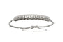 Bracelet Bracelet Art déco en or blanc 585 serti de diamants env. 2,50 ct 58 Facettes 12023