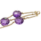 Bracelet Bracelet - Améthystes en or jaune 18k 58 Facettes PULAMAT01M