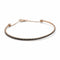 Bracelet Trilogie de bracelets jonc ouverts en or rose et blanc 18 carats, diamants 58 Facettes 1-0000830/3