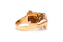 Bague 53 Bague Art déco en or jaune et diamant 58 Facettes B849