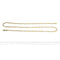 Collier Collier - Maille œil de tigre en or jaune et or blanc 18 ct 58 Facettes 40700