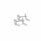 Boucles d'oreilles Boucles d'oreilles puces - Diamants 2,15 ct en or blanc 18 carats 58 Facettes Puce diamant