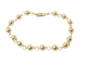 Bracelet Bracelet marseillais boules en or jaune 18 ct 58 Facettes 33372