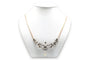 Collier Collier Art nouveau - Pendentif en or jaune et blanc 18 carats, diamants et perle 58 Facettes 23690