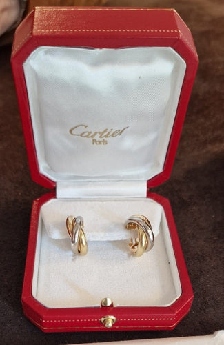 Boucles d'oreilles Cartier Trinity - Boucles d’oreilles en or 18 ct 58 Facettes CV-035