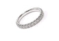 Bague 51.5 Mauboussin Passion & Fashion - Alliance en or blanc 18K et diamants 58 Facettes DV-MAUBOUS.all