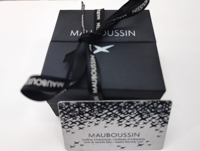 Bague 51.5 Mauboussin Passion & Fashion - Alliance en or blanc 18K et diamants 58 Facettes DV-MAUBOUS.all