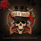 Boutons de manchette Boutons de manchette tête de mort en or blanc 18 ct, Gun'n'Roses 58 Facettes LP180109/29