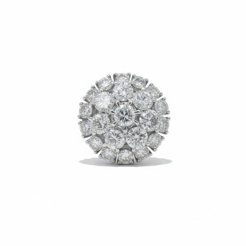 Bague 55 Bague Marguerite en or blanc 18 carats et diamants 4,58 ct 58 Facettes 1.0000461/1