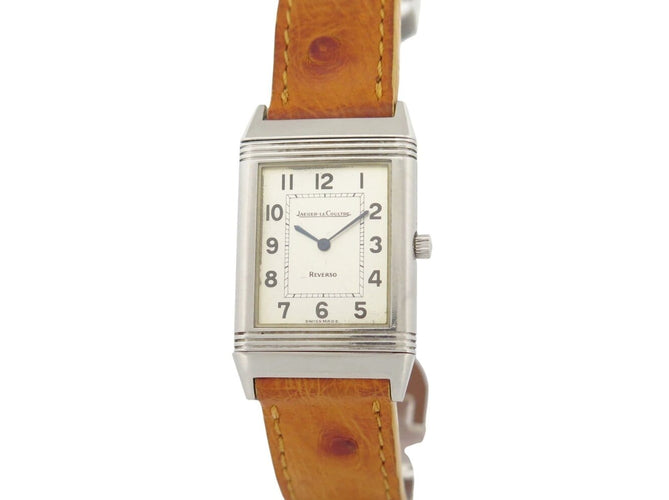Montre Jaeger-LeCoultre Reverso - Montre quartz 252.8.86 en acier 38 mm 58 Facettes 274250