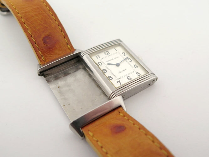 Montre Jaeger-LeCoultre Reverso - Montre quartz 252.8.86 en acier 38 mm 58 Facettes 274250
