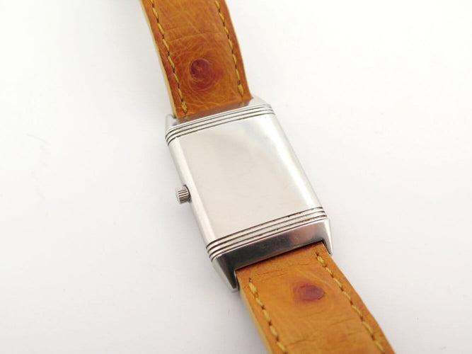 Montre Jaeger-LeCoultre Reverso - Montre quartz 252.8.86 en acier 38 mm 58 Facettes 274250