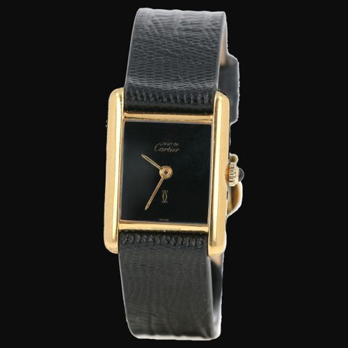 Montre Cartier Montre Tank Vermeil 58 Facettes MT45991