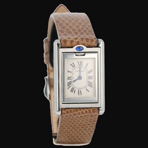 Montre Cartier Montre Tank Basculante 58 Facettes MT45772