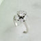 Bague 49.5 Bague vintage en or blanc 750 avec diamants 58 Facettes 2045