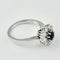 Bague 52 Bague - Saphir et diamants en or blanc 750 58 Facettes 2138