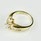 Bague 52.5 Bague halo - Solitaire en or jaune 18 carats et diamants 58 Facettes 2058