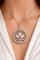 Collier Pendentif Belle Époque en platine et diamants, chaîne vénitienne 58 Facettes 90711/ac12559 -90521-ac12299