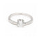 Bague MUM - Bague en or blanc 18K avec diamant de laboratoire 1,50 ct 58 Facettes UKD364040MM