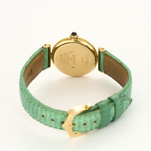 Montre Cartier Colisée - Montre en or jaune 18K, cadran blanc chiffres romains 58 Facettes A1175