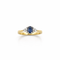 Bague 58 Bague en or 18 carats saphir et diamants 58 Facettes Bague en or  saphir et diamants