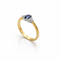Bague 58 Bague en or 18 carats saphir et diamants 58 Facettes Bague en or  saphir et diamants
