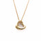 Collier Tiffany & Co. Elsa Peretti - Collier pendentif Open Heart en or rose 18 ct 58 Facettes gqjm50yrbb