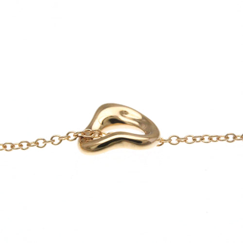 Collier Tiffany & Co. Elsa Peretti - Collier pendentif Open Heart en or rose 18 ct 58 Facettes gqjm50yrbb