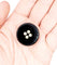 Broche Broche victorienne en or 18k avec onyx noir et perles (circa 1890) 58 Facettes A06985