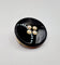 Broche Broche victorienne en or 18k avec onyx noir et perles (circa 1890) 58 Facettes A06985