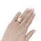 Bague 52 Bague Bulgari “B.Zero1 Zaha Hadid" en or rose et céramique blanche. 58 Facettes 35526