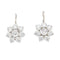 Boucles d'oreilles Boucles d'oreilles dormeuses, or blanc et diamants. 58 Facettes 35517
