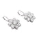 Boucles d'oreilles Boucles d'oreilles dormeuses, or blanc et diamants. 58 Facettes 35517